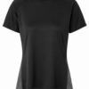 Navy Blue Solid Crew Neck Long Sleeve Top